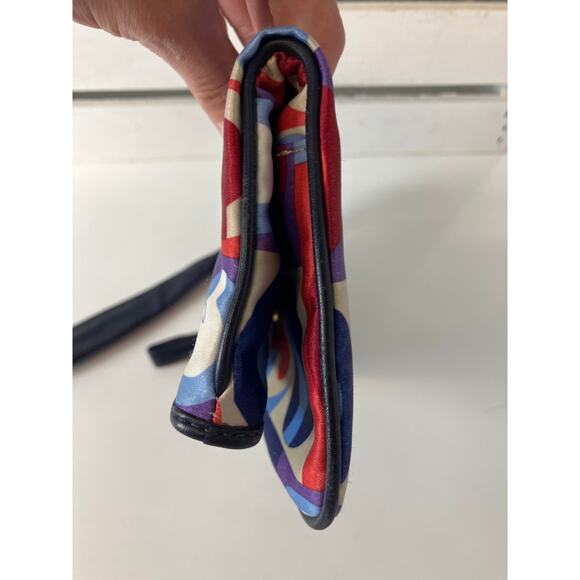 COACH 42178 LARGE COACH MULTI COLOR SIGNATURE NYLON WRISTLET - Picture 15 of 16